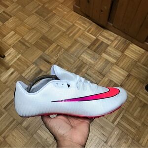 Nike Zoom JA Fly 3 Men's Track Shoes 'White Ombre' Size 12.5 (Missing Spikes)